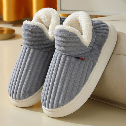 Cozy Fuzzy Indoor Slippers – Premium Comfort by BlissFeet™