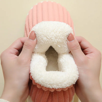 Cozy Fuzzy Indoor Slippers – Premium Comfort by BlissFeet™
